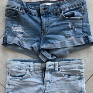 Jean shorts